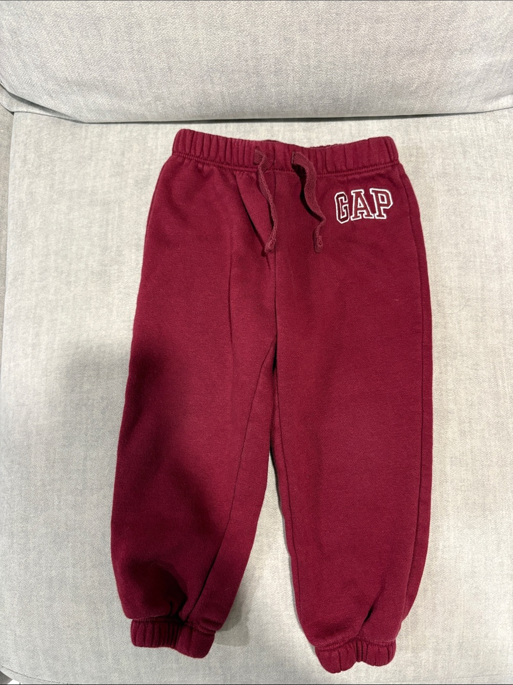 GAP Kids Maroon Sweat Joggers